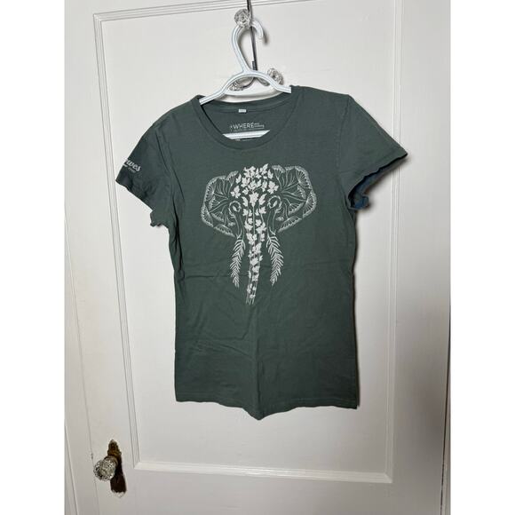 Lowes Foods Sustainable Green Crewneck Short Sleeve Graphic Cotton T-shirt Small - Picture 6 of 6